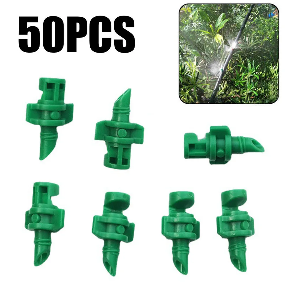 50pcs Garden Irrigation Spray Nozzle 180 Degree Refraction Nozzle Sprinkler Head For Greenhouse Garden Irrigation Mist Sprayer
50pcs Garden Irrigation Spray Nozzle 180 Degree Refraction Nozzle Sprinkler Head For Greenhouse Garden Irrigation Mist Sprayer
