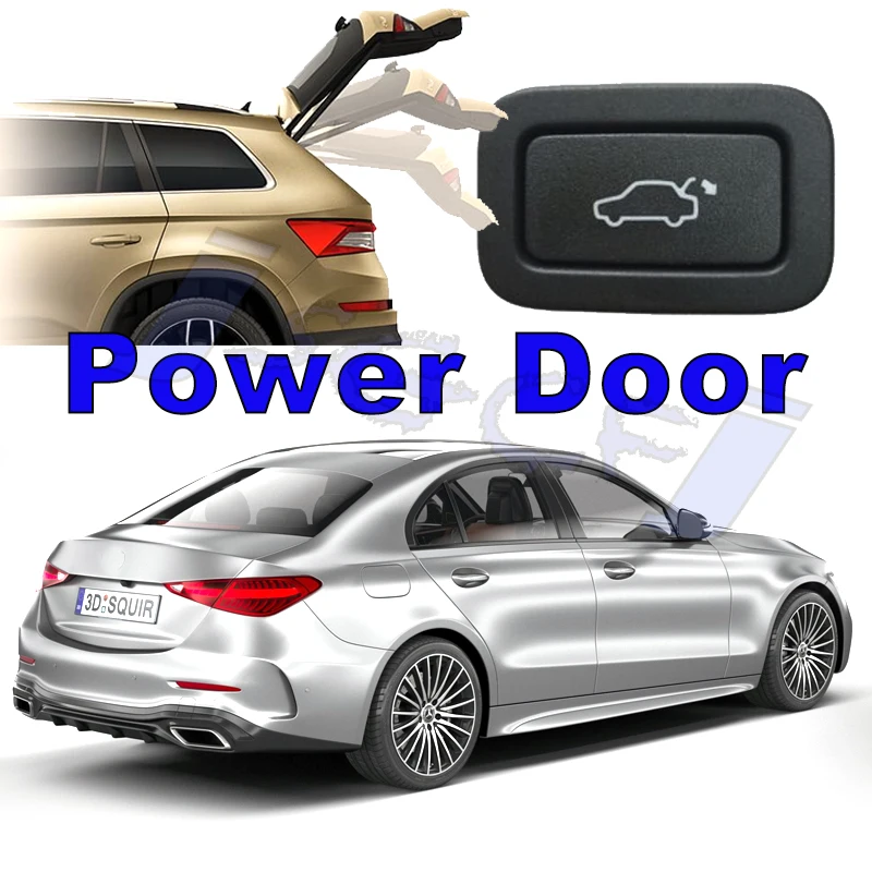 

Автомобильный задний силовой привод для задней двери, автомобильный демпфер стойки багажника, амортизатор подъема, привод, электрические опоры для Mercedes Benz C MB W206 2021 ~ 2023