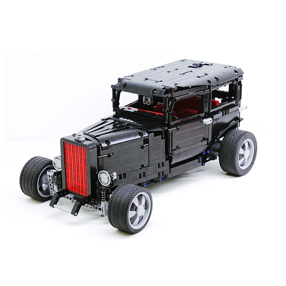 MOC-1093 Retro Vintage Car For 1932 Hot Model Building Block Rear Wheel Drive of Antique high-speed Refitted Vehicle Toys Gift
MOC-1093 Retro Vintage Car For 1932 Hot Model Building Block Rear Wheel Drive of Antique high-speed Refitted Vehicle Toys Gift