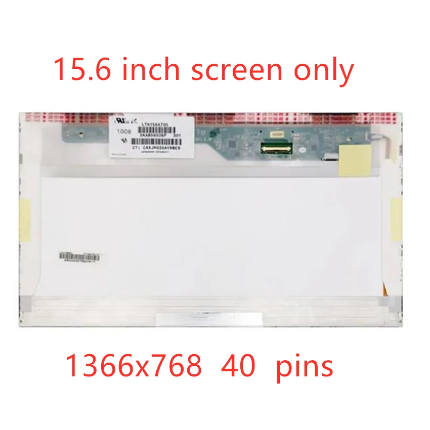 

ЖК-матрица 15,6 дюйма для ноутбука HP PAVILION DV6 G56 G6 G60 G60T G62 G62T, ЖК-экран, Светодиодная панель WXGA HD