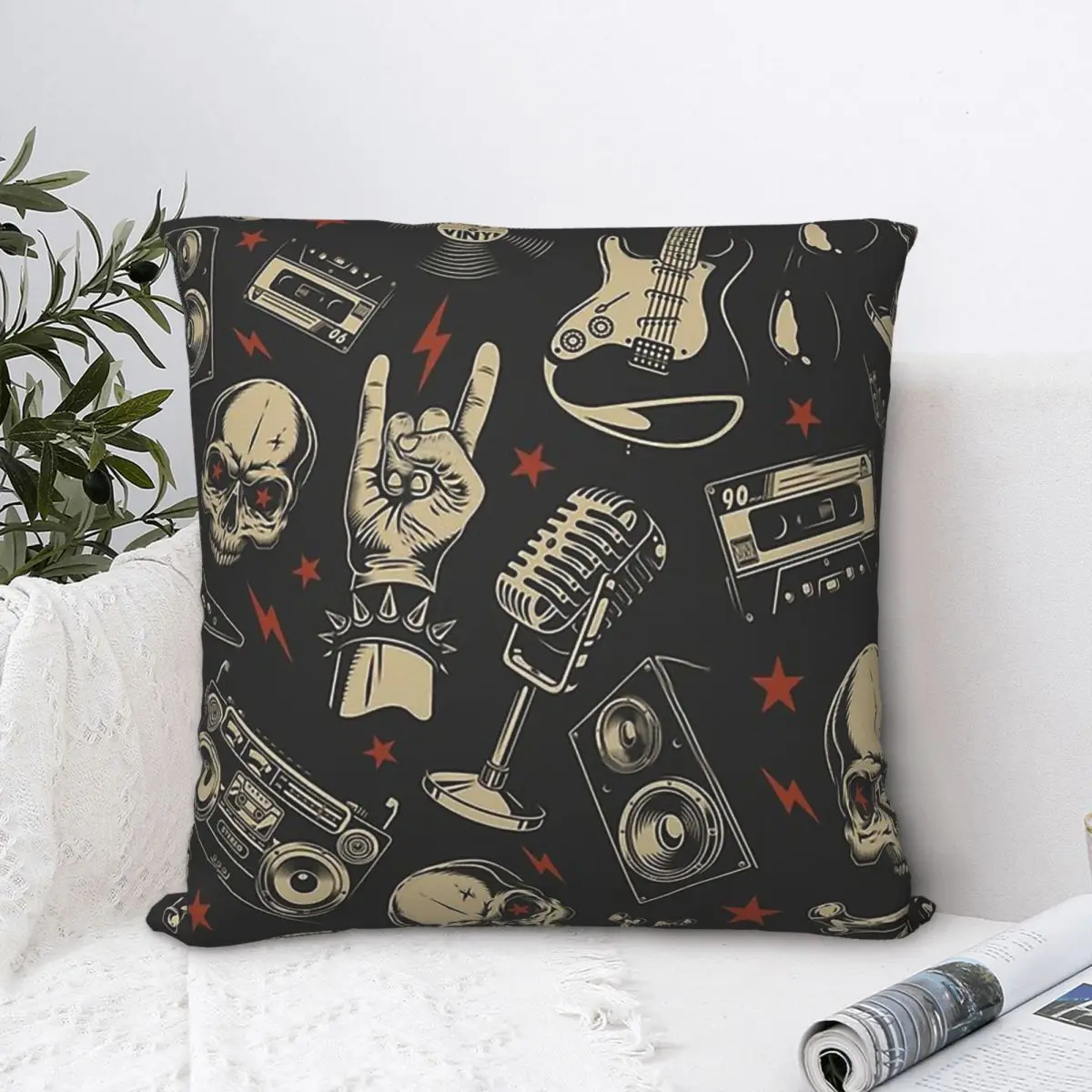Rock And Roll Throw Pillow Case Assorted Short Plus Cushion Covers Home Sofa Chair Decorative Backpack
Rock And Roll Throw Pillow Case Assorted Short Plus Cushion Covers Home Sofa Chair Decorative Backpack