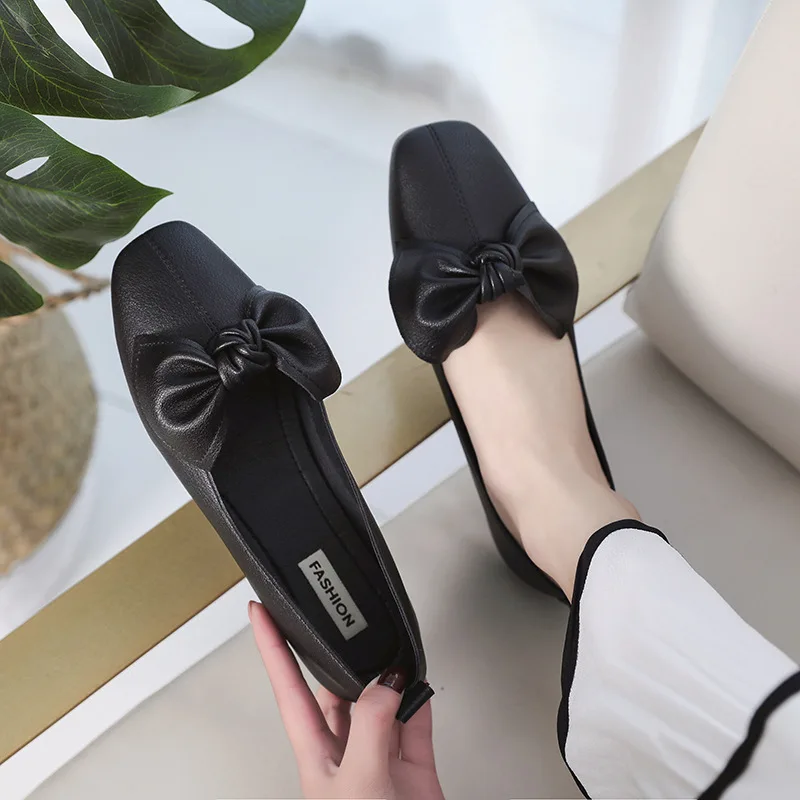 Butterfly-Knot Women Flats Soft Ballet Shoes Moccasins Pu Breathable Spring Loafers Boat Shoes Autumn Single Ladies Casual Shoes
Butterfly-Knot Women Flats Soft Ballet Shoes Moccasins Pu Breathable Spring Loafers Boat Shoes Autumn Single Ladies Casual Shoes