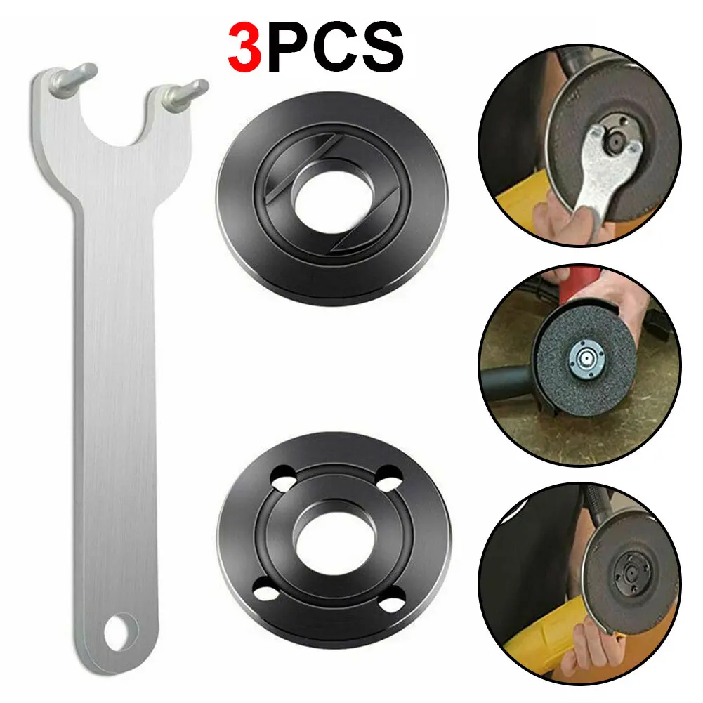 UYANGG M14 Angle Grinder Flange Wrench Spanner Metal Lock Nut Thread Replace for Angle Grinder Flange Nut Set Tool + Wrench
UYANGG M14 Angle Grinder Flange Wrench Spanner Metal Lock Nut Thread Replace for Angle Grinder Flange Nut Set Tool + Wrench