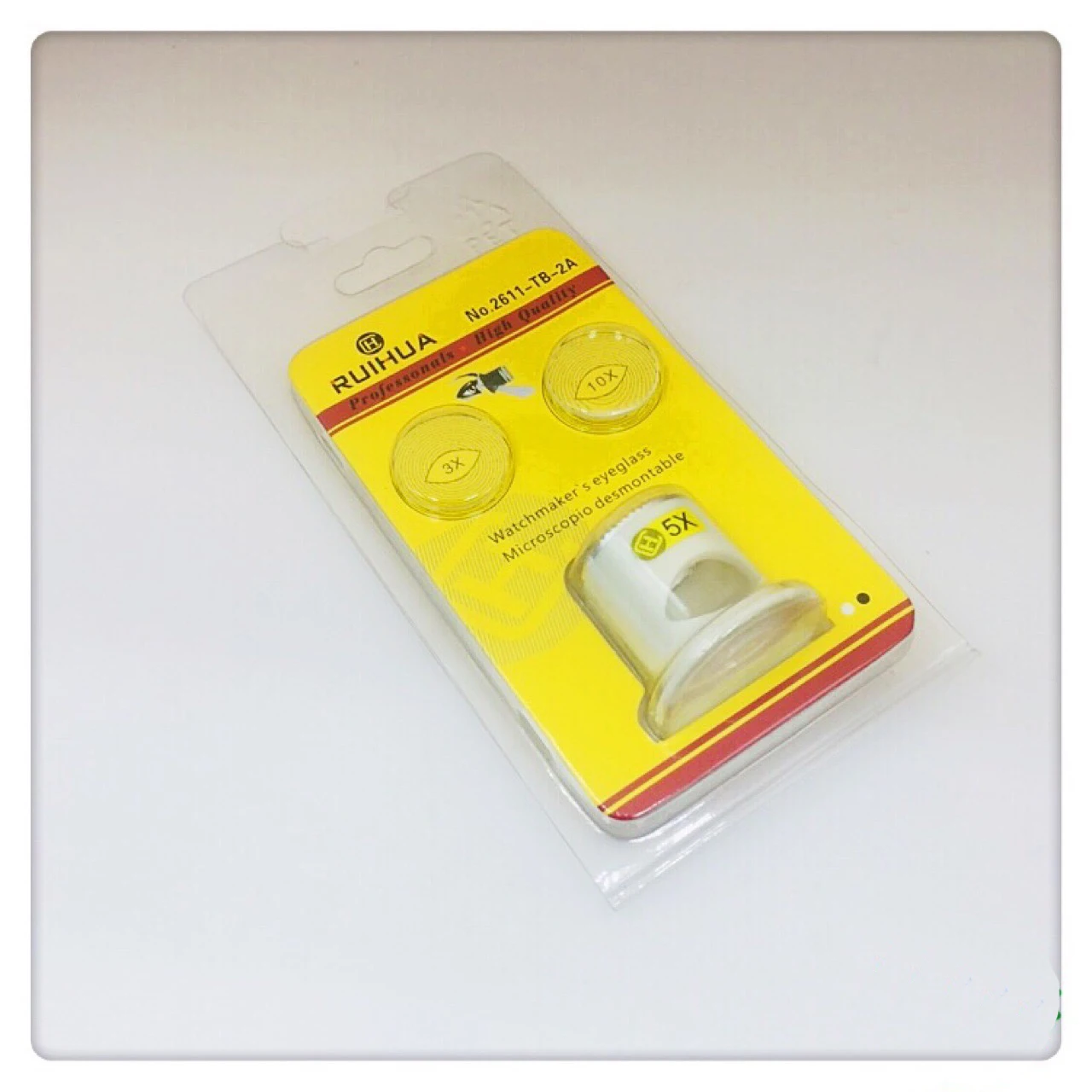 Ювелирные изделия/часы Reapir увеличительные инструменты стеклянная лупа для глаз 3x/5x/10x 3 в 1, лупа с зубчатым кольцом
Ювелирные изделия/часы Reapir увеличительные инструменты стеклянная лупа для глаз 3x/5x/10x 3 в 1, лупа с зубчатым кольцом