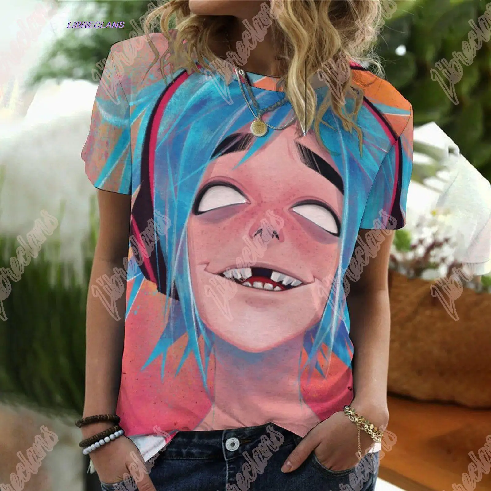 Футболка с рок-группой Gorillaz Женская, модная Милая уличная одежда, детские топы оверсайз в стиле хип-хоп, Футболки унисекс для мальчиков и девочек
Футболка с рок-группой Gorillaz Женская, модная Милая уличная одежда, детские топы оверсайз в стиле хип-хоп, Футболки унисекс для мальчиков и девочек