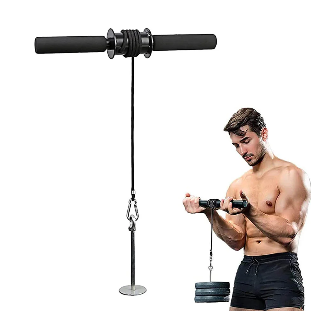Wrist Forearm Roller Exercise Wrist Grip Exercise Strength Bar, Fitness Arm Dumbbell, Arm Strength Training Equipment
Wrist Forearm Roller Exercise Wrist Grip Exercise Strength Bar, Fitness Arm Dumbbell, Arm Strength Training Equipment
