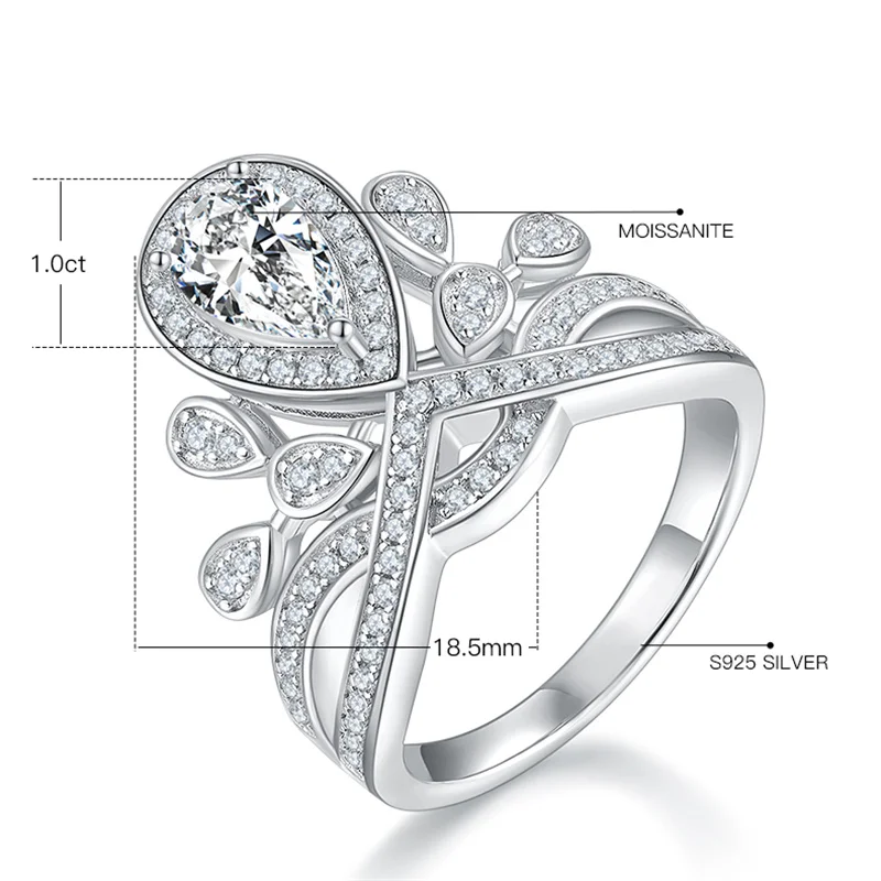 Plated 18K Gold D Color Fantasy Moissanite Ring S925 Sterling Sliver Diamond Eternity Band Wedding Engagement for Women Jewelry
Plated 18K Gold D Color Fantasy Moissanite Ring S925 Sterling Sliver Diamond Eternity Band Wedding Engagement for Women Jewelry