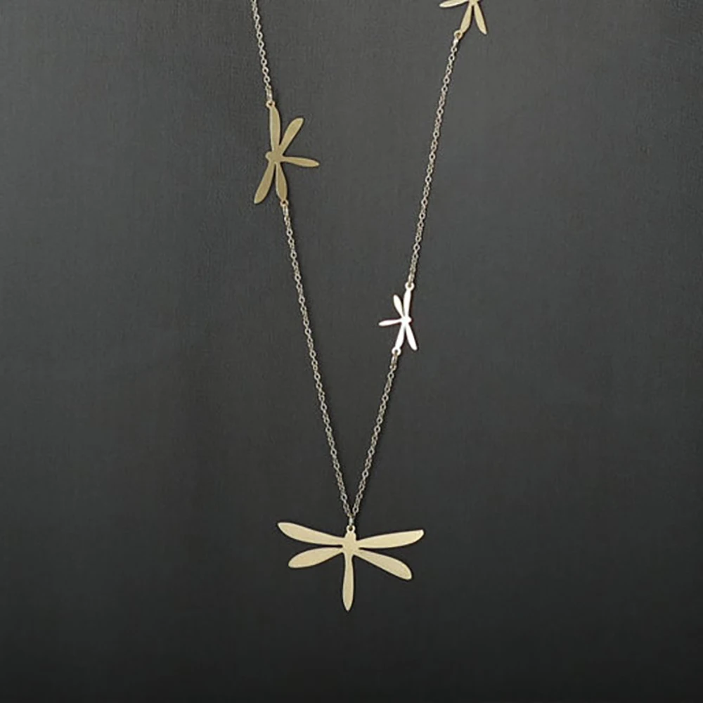 Viksword Multiple Dragonfly Pendant Necklace Dragonfly Stainless Steel Charm Statement Necklace Fashion Gold Jewelry for Women
Viksword Multiple Dragonfly Pendant Necklace Dragonfly Stainless Steel Charm Statement Necklace Fashion Gold Jewelry for Women