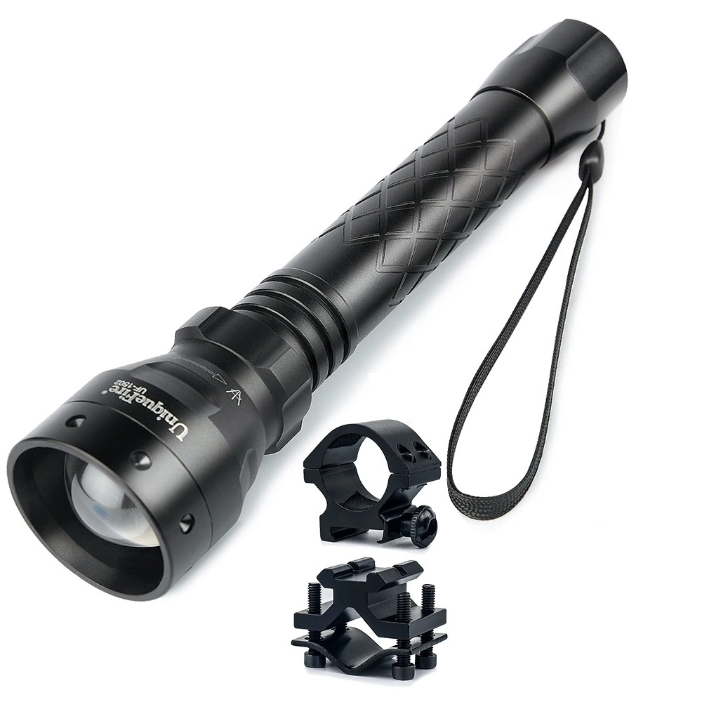UniqueFire 1502 IR 850NM Portable Led Flashlight To Hunt Used with Night Vision Devices Lantern+Scope Mount 3 Modes
UniqueFire 1502 IR 850NM Portable Led Flashlight To Hunt Used with Night Vision Devices Lantern+Scope Mount 3 Modes