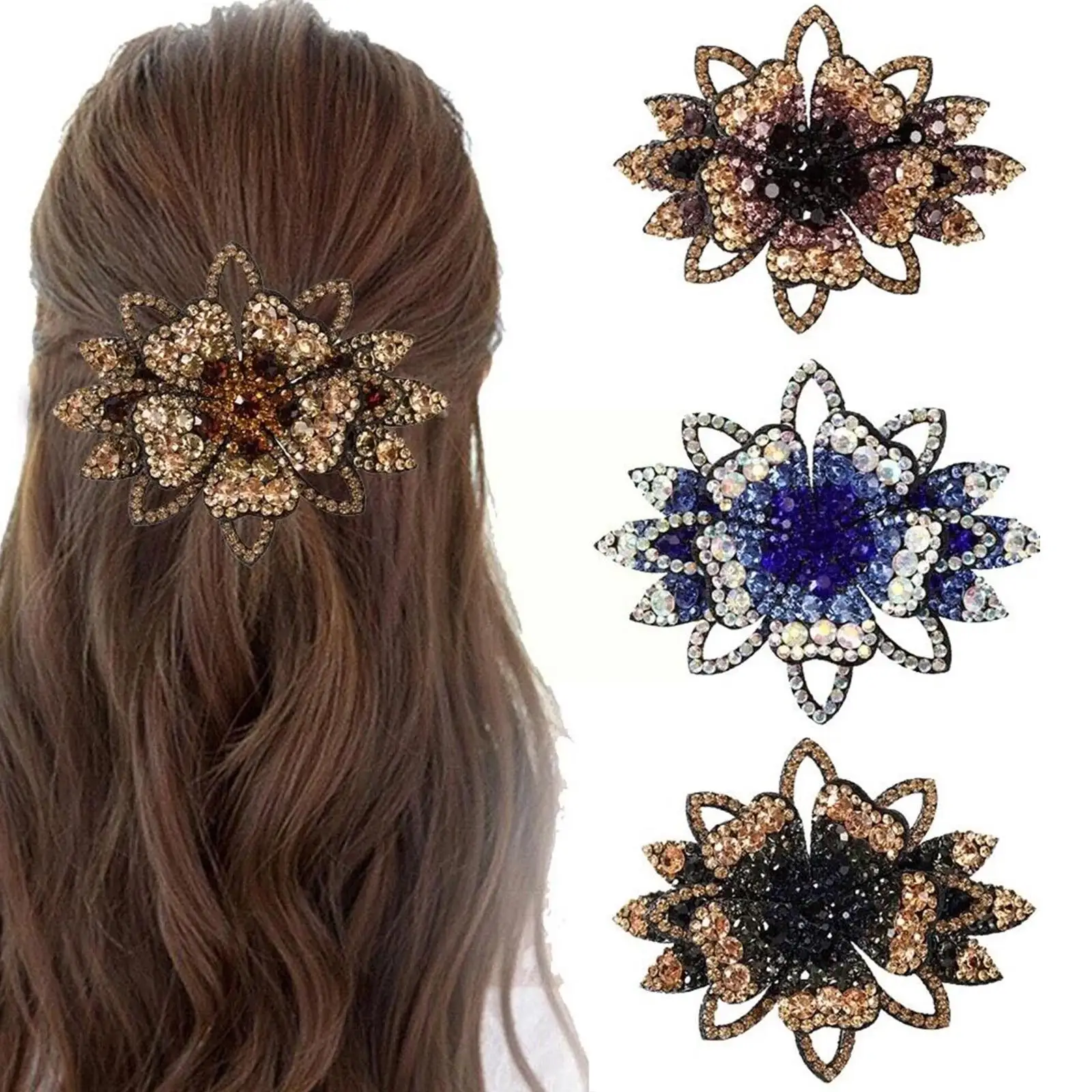 1pc Women Hair Clips Claw Ponytail Hairgrip Girls Braided Hair Flower Hair Accessories Clips U1g7
1pc Women Hair Clips Claw Ponytail Hairgrip Girls Braided Hair Flower Hair Accessories Clips U1g7