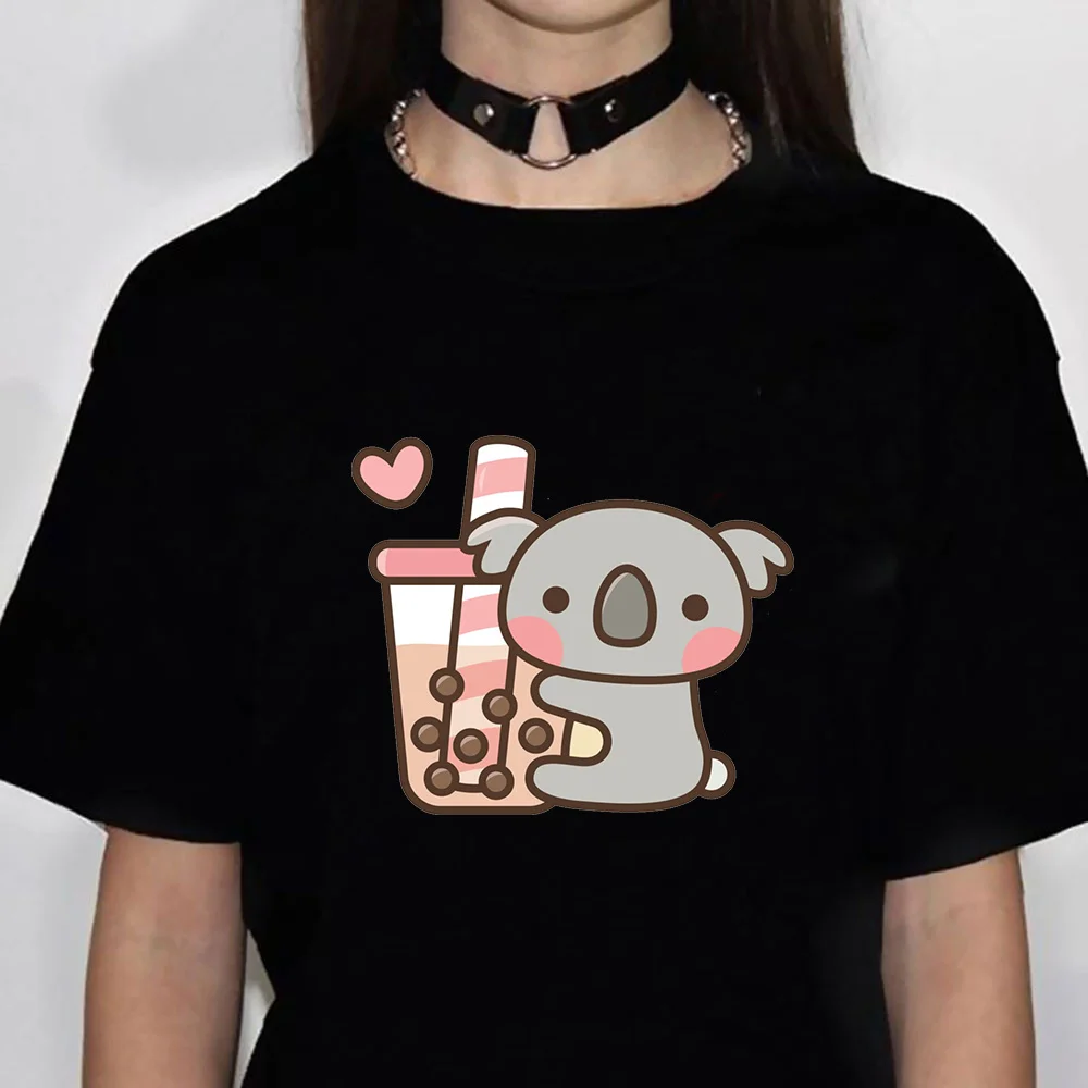 Bubble Tea top women comic designer graphic t-shirts girl anime clothing
Bubble Tea top women comic designer graphic t-shirts girl anime clothing