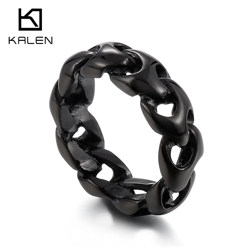Fashion Cuban Chain Ring Men Classic Hip Hop Hollow Round Finger Ring For Men Party Jewelry Gift
Fashion Cuban Chain Ring Men Classic Hip Hop Hollow Round Finger Ring For Men Party Jewelry Gift