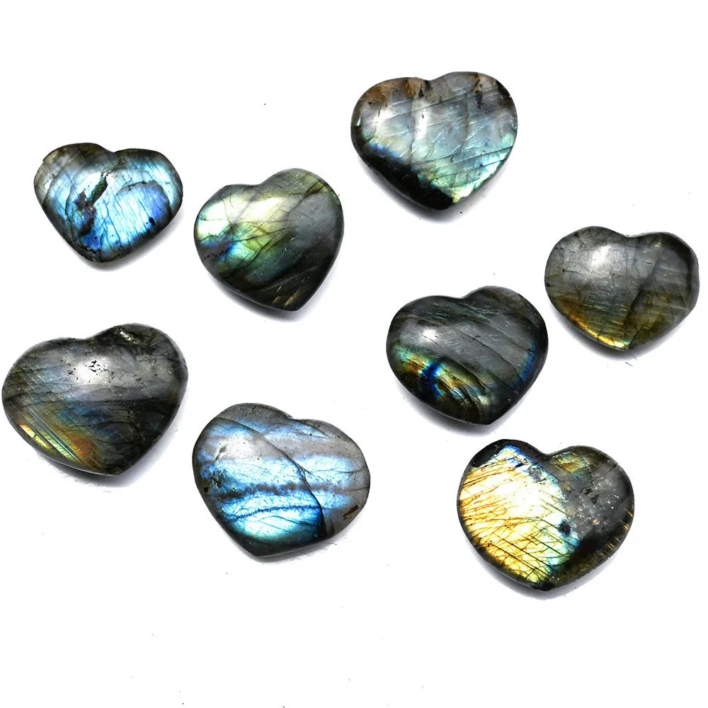 Natural Stone labradorite Quartz Heart Chakra Healing Reiki Gem Home Decor DIY Gift Fashion Jewelry
Natural Stone labradorite Quartz Heart Chakra Healing Reiki Gem Home Decor DIY Gift Fashion Jewelry