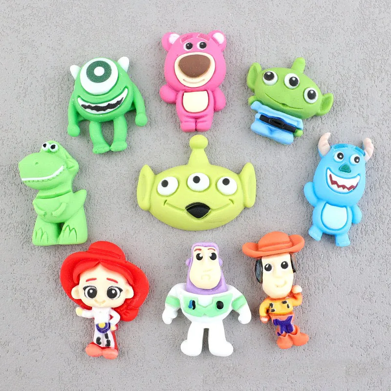 10Pcs Resin Cartoon Animation Disney Green Dinosaur Three-Eyed Monster Flatback Stone Figurines Home Decor Crafts DIY Scrapbook
10Pcs Resin Cartoon Animation Disney Green Dinosaur Three-Eyed Monster Flatback Stone Figurines Home Decor Crafts DIY Scrapbook