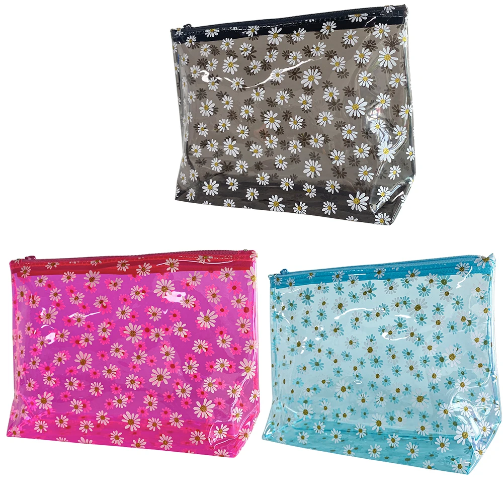 Портативная Водонепроницаемая косметичка с маргаритками, 3 шт., прозрачная дорожная сумка для хранения, органайзер, сумки, водонепроницаемая мочалка, прозрачная косметичка
Портативная Водонепроницаемая косметичка с маргаритками, 3 шт., прозрачная дорожная сумка для хранения, органайзер, сумки, водонепроницаемая мочалка, прозрачная косметичка