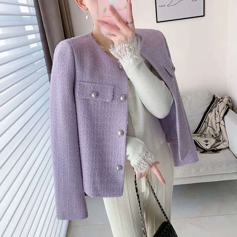 Темпераментная Новинка 2023, модная женская короткая куртка в Корейском стиле с мелким запахом, Женский Топ, пальто F88
Темпераментная Новинка 2023, модная женская короткая куртка в Корейском стиле с мелким запахом, Женский Топ, пальто F88