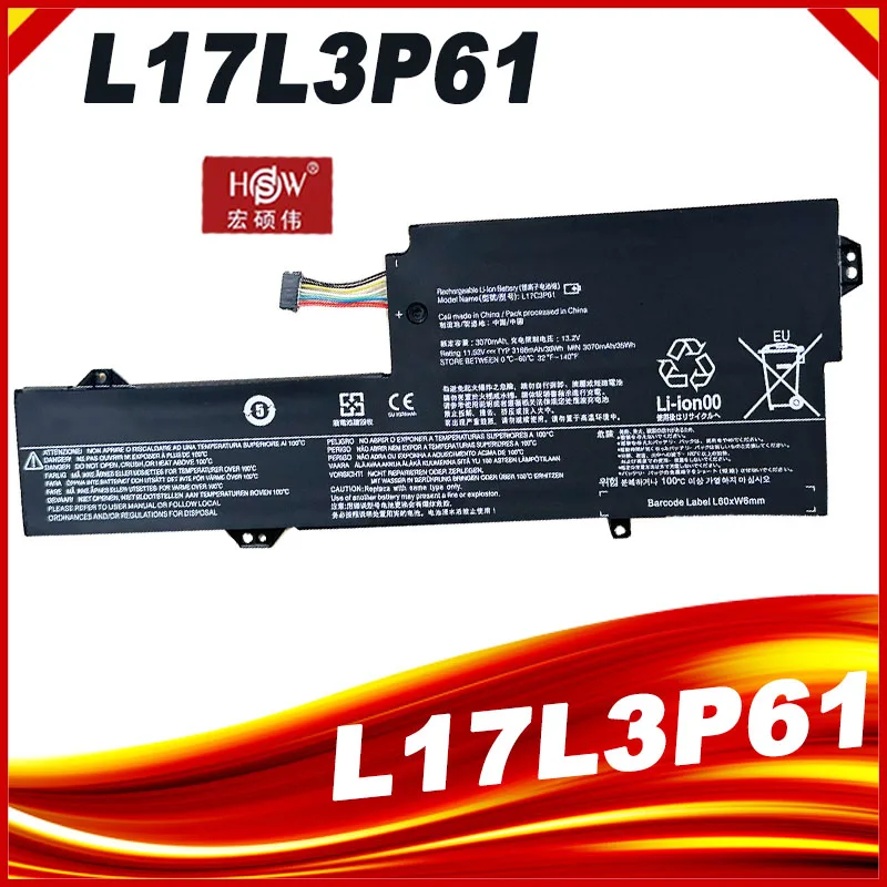 L17M3P61 L17L3P61 L17C3P61 Laptop Battery For Lenovo IdeaPad 320S-13IKB, xiaoxin 7000-13 Yoga 720-12IKB 330-11IGM
L17M3P61 L17L3P61 L17C3P61 Laptop Battery For Lenovo IdeaPad 320S-13IKB, xiaoxin 7000-13 Yoga 720-12IKB 330-11IGM