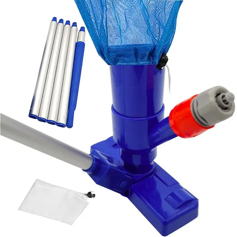 Portable Vacuum Pool Cleaner Handheld Cleaner With Filter Bag Multi-Purpose Cleaning Tool For Home Pools Backyard Pools
Portable Vacuum Pool Cleaner Handheld Cleaner With Filter Bag Multi-Purpose Cleaning Tool For Home Pools Backyard Pools