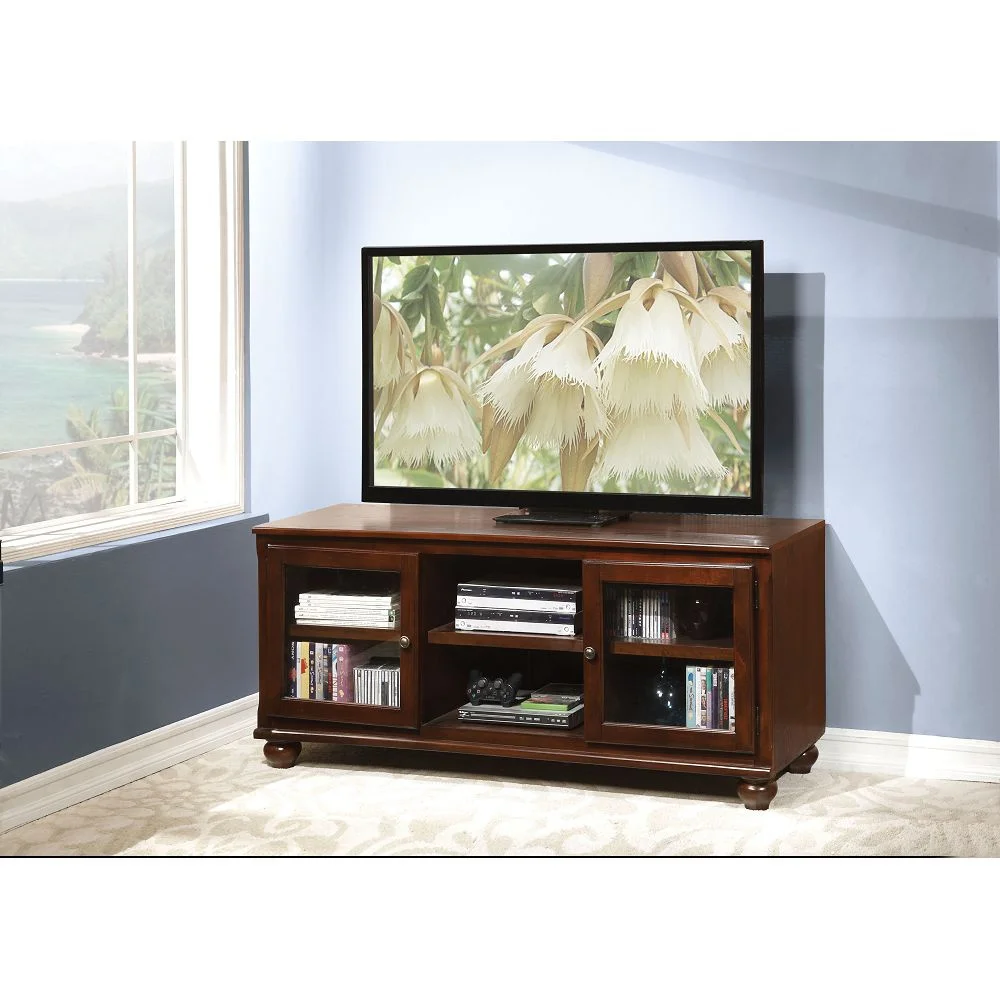 Finish Transitional Rectangular TV Stand TV Furniture TV Cabinet Table Living Room Furniture in Walnut 58" x 19" x 26"H
Finish Transitional Rectangular TV Stand TV Furniture TV Cabinet Table Living Room Furniture in Walnut 58" x 19" x 26"H