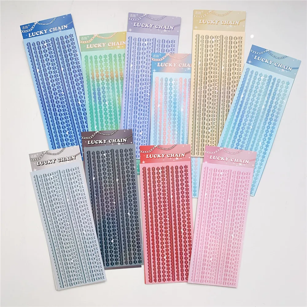 Kawaii Striped Chain Goo Card Decorative Sticker Photo Album Scrapbook Decorative Sticker Phone Case Sticker Stationery Sticker
Kawaii Striped Chain Goo Card Decorative Sticker Photo Album Scrapbook Decorative Sticker Phone Case Sticker Stationery Sticker