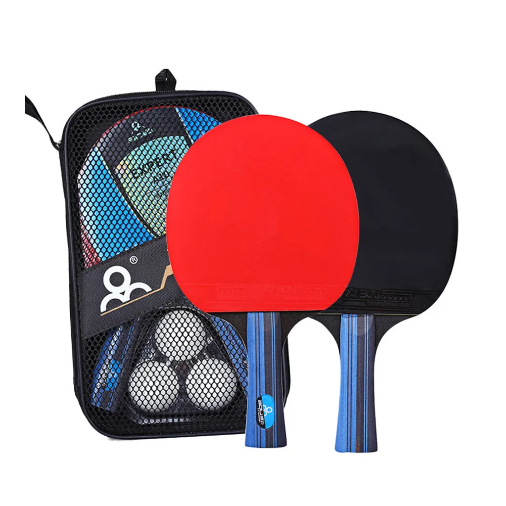 3 Star Table Tennis Racket 5 Layer Pingpong Bat Set With 3 Bag Long Handl Portable Sports Table Tennis Bat Practical
3 Star Table Tennis Racket 5 Layer Pingpong Bat Set With 3 Bag Long Handl Portable Sports Table Tennis Bat Practical