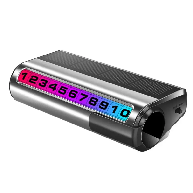 Car Temporary Parking Phone Number Solar Powered Glowing Phone Number Plate Smart Chip Telephone Number Plate With Roller
Car Temporary Parking Phone Number Solar Powered Glowing Phone Number Plate Smart Chip Telephone Number Plate With Roller