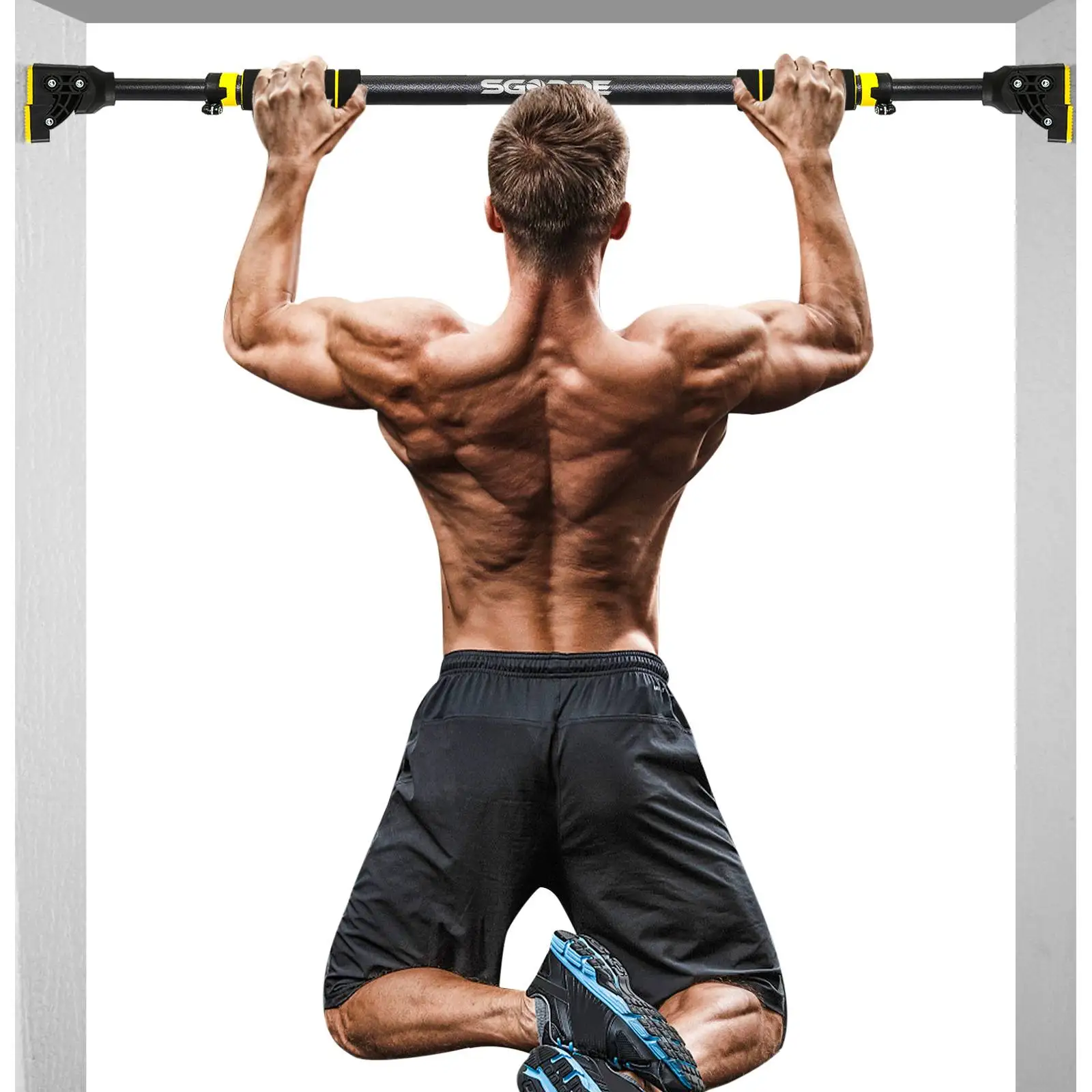GEEMAX Pull-Up Bar Home Adjustable Door Horizontal Bars Indoor Gym Training Tool Strength Fitness Equipment Body Workout Bar
GEEMAX Pull-Up Bar Home Adjustable Door Horizontal Bars Indoor Gym Training Tool Strength Fitness Equipment Body Workout Bar