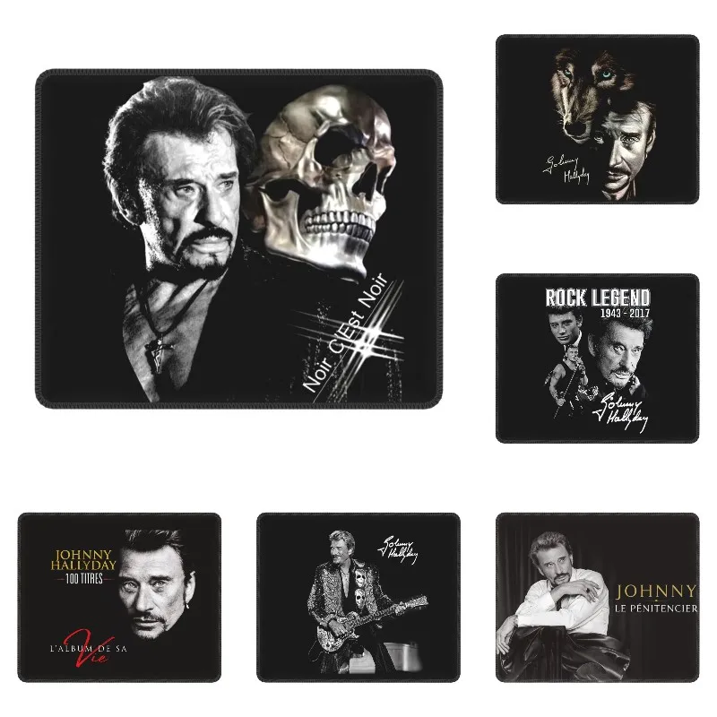 Johnny Hallyday Mouse Pad Customized Anti-Slip Rubber Base Gamer Mousepad Accessories France Rock Singer Office PC Desk Mat
Johnny Hallyday Mouse Pad Customized Anti-Slip Rubber Base Gamer Mousepad Accessories France Rock Singer Office PC Desk Mat