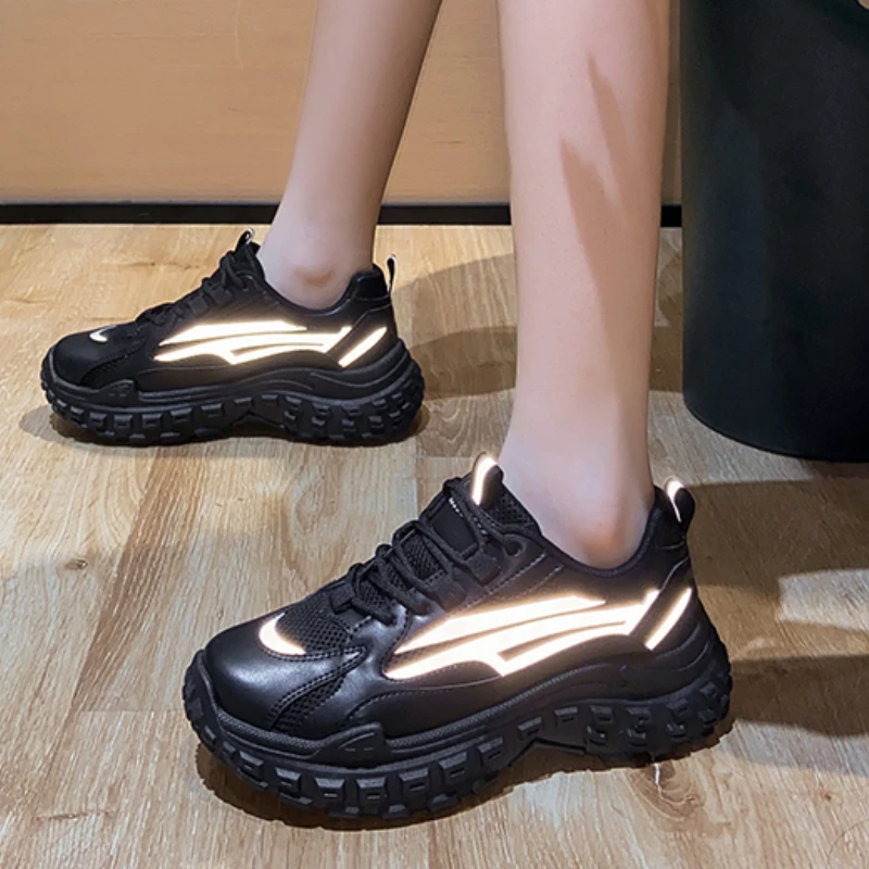 Fashion Clunky Sneakers Female 2022 Spring New Platform Sneakers Shoes Women Shoes for Women Sneakers
Fashion Clunky Sneakers Female 2022 Spring New Platform Sneakers Shoes Women Shoes for Women Sneakers