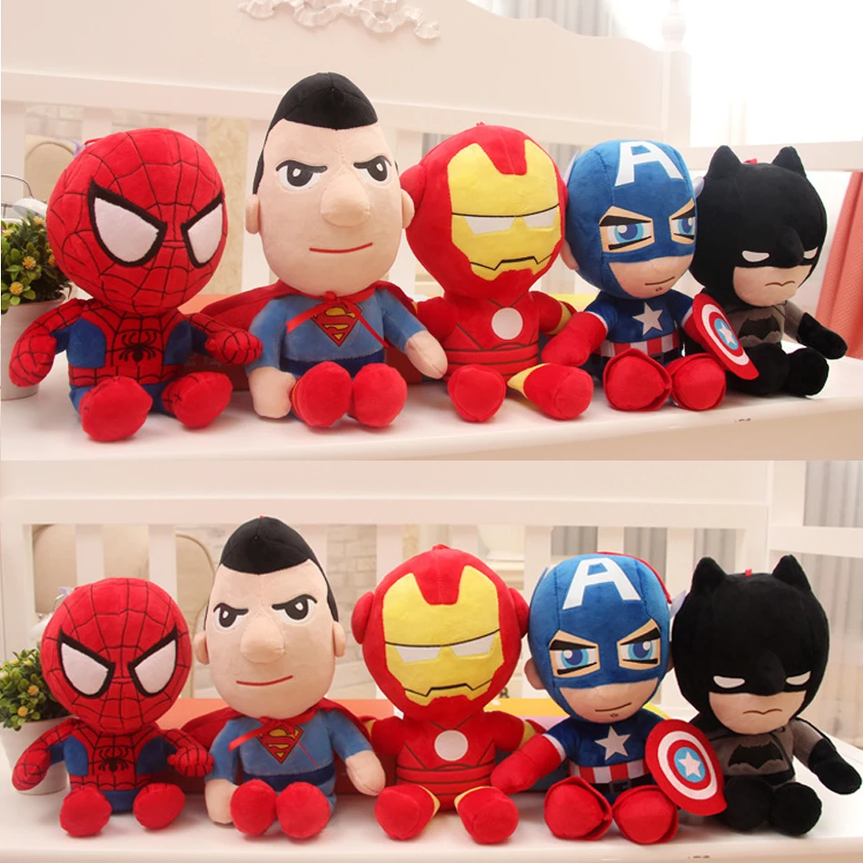Disney Anime Plush Toy Spiderman Doll Marvel Avengers Hero Soft Plush Captain America Iron Man Doll Christmas Gifts For Children
Disney Anime Plush Toy Spiderman Doll Marvel Avengers Hero Soft Plush Captain America Iron Man Doll Christmas Gifts For Children