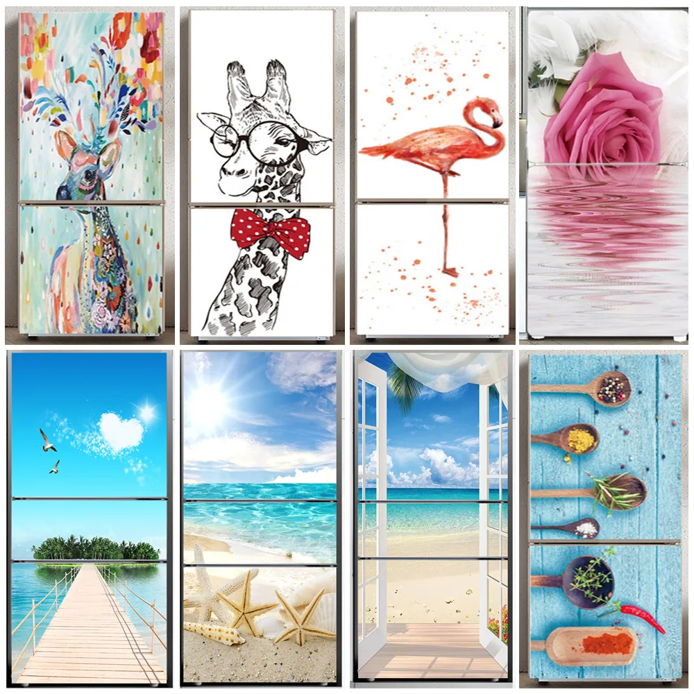 Self Adhesive Food Fruit Refrigerator Sticker Removable Fridge Door Stickers Renovation Freezer Vinyl Kitchen Furniture Decor
Self Adhesive Food Fruit Refrigerator Sticker Removable Fridge Door Stickers Renovation Freezer Vinyl Kitchen Furniture Decor
