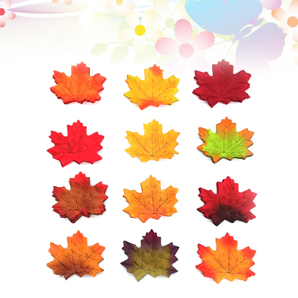 100 Pcs Plants Decor Leaves Decoration Fall Leaves Crafts Multicolor Fall Maple Leaves Harvest Party Table Scatter
100 Pcs Plants Decor Leaves Decoration Fall Leaves Crafts Multicolor Fall Maple Leaves Harvest Party Table Scatter