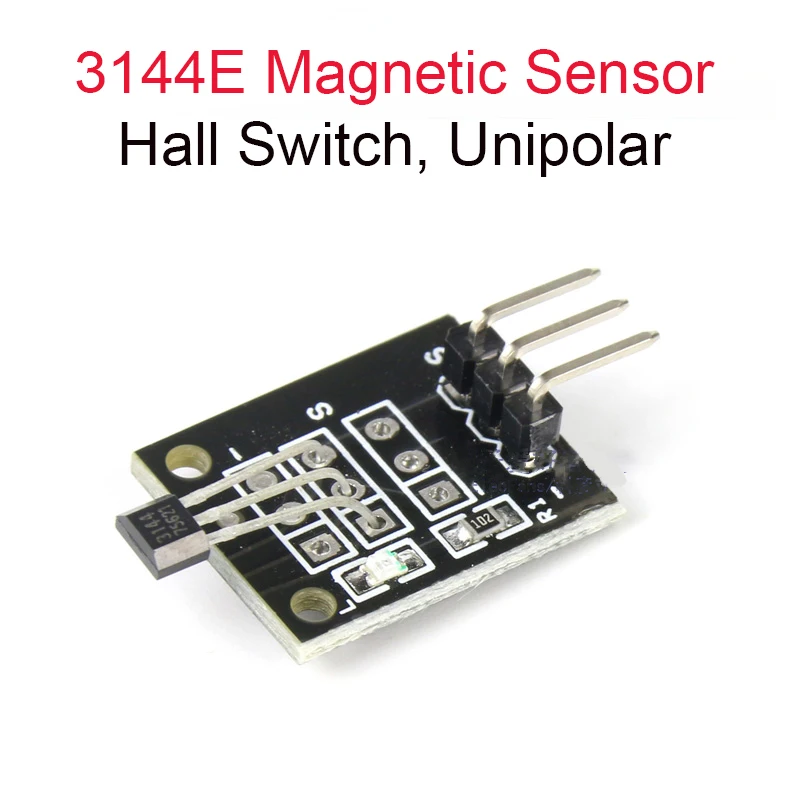 1Pcs A3144E Hall Sensor Module 44E Unipolar Electronic Magnetic Magnetic Induction Switch Board KY-003
1Pcs A3144E Hall Sensor Module 44E Unipolar Electronic Magnetic Magnetic Induction Switch Board KY-003