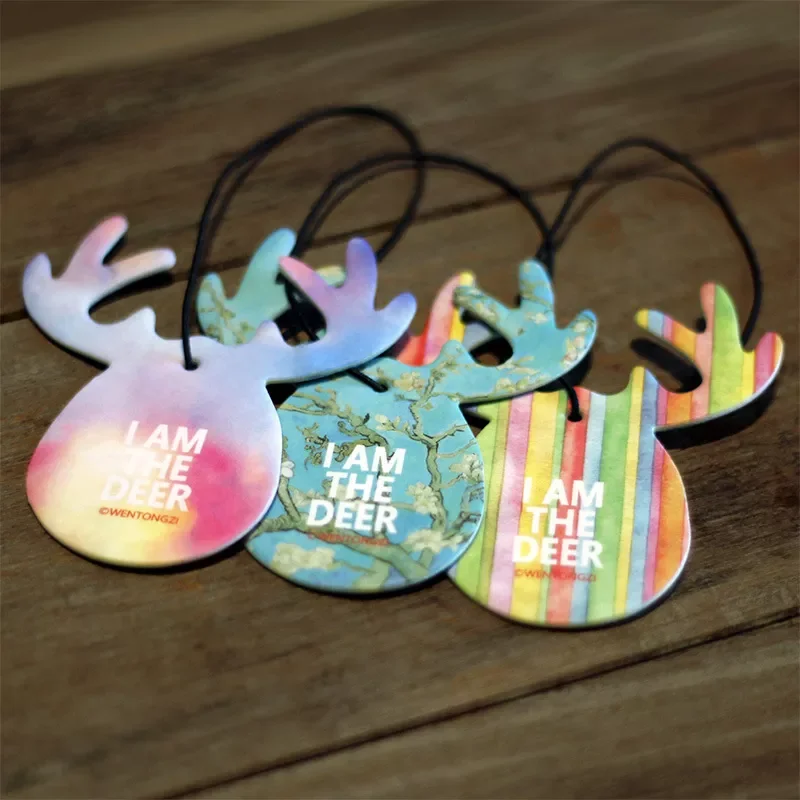 Car Tools Car Perfume Air Pendant Freshener Cute Antlers Fragrance Papers Car Rear View Mirror Ornament Accessories Interior C
Car Tools Car Perfume Air Pendant Freshener Cute Antlers Fragrance Papers Car Rear View Mirror Ornament Accessories Interior C