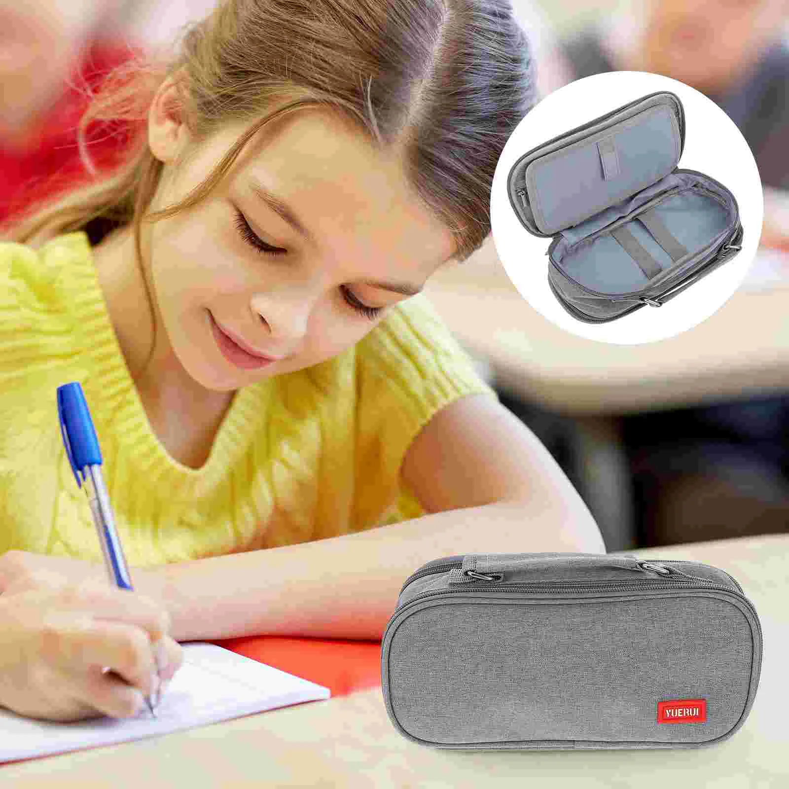 Students Stationery Makeup Bag Kids Organizer Bag Canvas Storage Bag Canvas Stationery Bag Stationery Box Change Purse
Students Stationery Makeup Bag Kids Organizer Bag Canvas Storage Bag Canvas Stationery Bag Stationery Box Change Purse