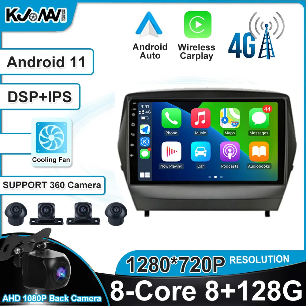 Android 11.0 For Hyundai Tucson 2 LM IX35 2009 - 2015 Carplay Car Radio Multimedia Stereo Player WiFi GPS Navigation No 2 Din
Android 11.0 For Hyundai Tucson 2 LM IX35 2009 - 2015 Carplay Car Radio Multimedia Stereo Player WiFi GPS Navigation No 2 Din