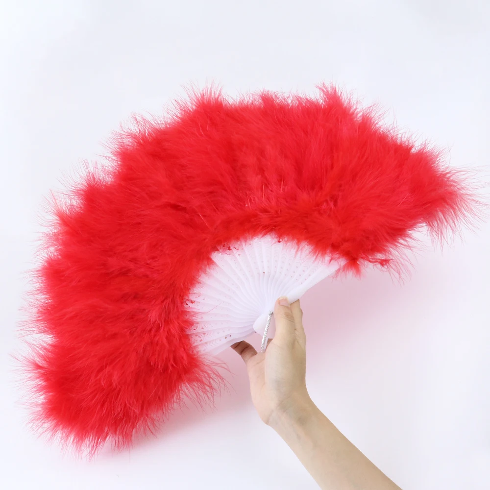 1PCS Super Thick soft Turkey Feather Folding Fan Craft Wedding Colored Fluffy Plume Handmade Fan Dance Carnival perfor Show Prop
1PCS Super Thick soft Turkey Feather Folding Fan Craft Wedding Colored Fluffy Plume Handmade Fan Dance Carnival perfor Show Prop
