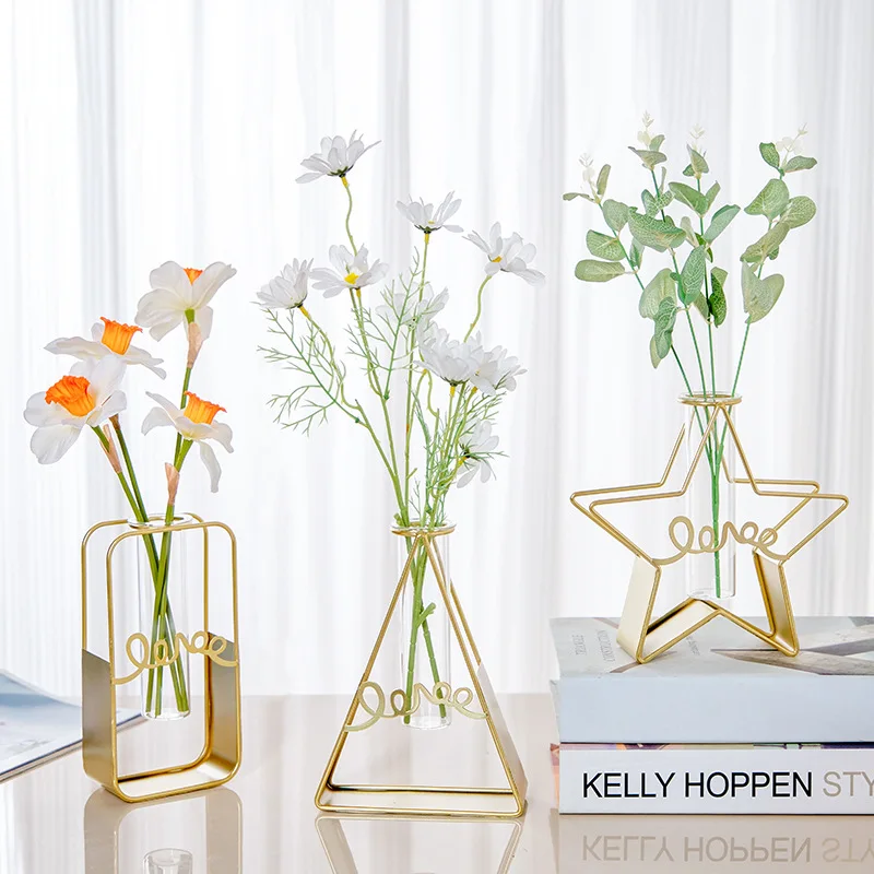 Nordic Style Vase Living Room Decoration Home Decoration Hydroponic Glass Vases for Flowers Tabletop Vase House Decoration 
Nordic Style Vase Living Room Decoration Home Decoration Hydroponic Glass Vases for Flowers Tabletop Vase House Decoration