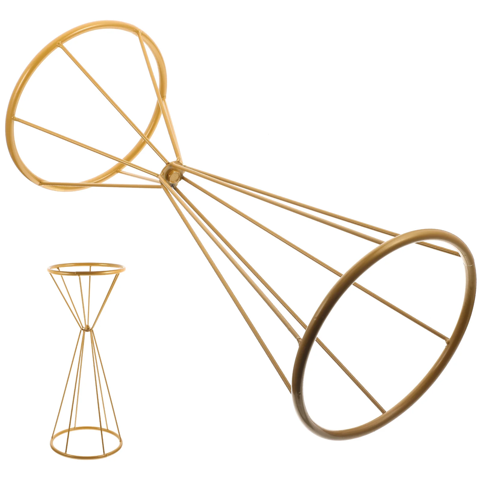 Home Decoration Openwork Metal Vase Desktop Flower European Wedding Props 61.5X21X21CM Arrangement Golden Iron
Home Decoration Openwork Metal Vase Desktop Flower European Wedding Props 61.5X21X21CM Arrangement Golden Iron