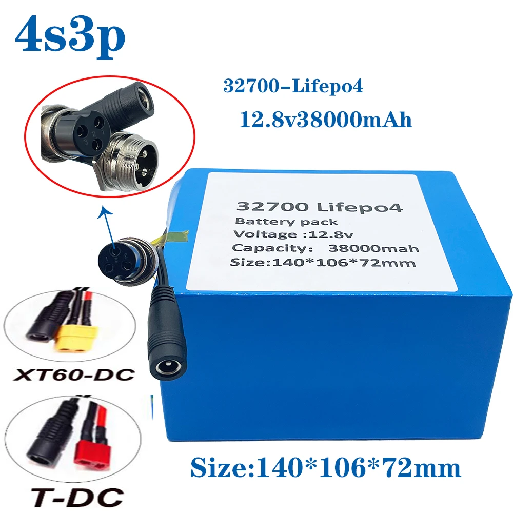 32700 LiFePO4 4S3P 12,8 в 38 Ач 4S40A сбалансированная аккумуляторная батарея BMS широко используемая 12 В Источник бесперебойного питания: трицикл и т. д.
32700 LiFePO4 4S3P 12,8 в 38 Ач 4S40A сбалансированная аккумуляторная батарея BMS широко используемая 12 В Источник бесперебойного питания: трицикл и т. д.