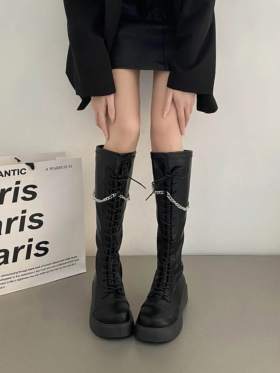 Women Boots Over Knee Shoes Boots-Women Zipper Flat Heel Round Toe Over-the-Knee Black 2023 Ladies Med Summer Rubber Lolita Basi
Women Boots Over Knee Shoes Boots-Women Zipper Flat Heel Round Toe Over-the-Knee Black 2023 Ladies Med Summer Rubber Lolita Basi