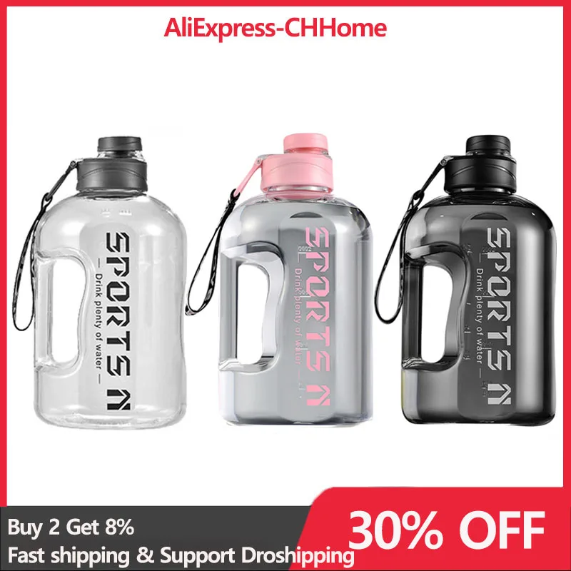 1700ML/2700ML Sport Large Water Bottle for Men Women Precise Scale Drink Bottles for Cycling Hiking Gym Fitness Kettle Drinkfles
1700ML/2700ML Sport Large Water Bottle for Men Women Precise Scale Drink Bottles for Cycling Hiking Gym Fitness Kettle Drinkfles