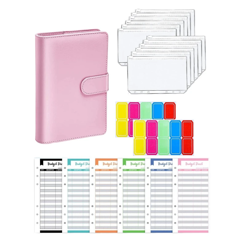 Budgeting Cash Envelope, 21 Pcs Budget Binders Set, With Cash Envelope, A6 Binder, For Saving Money Envelope Storage Bag
Budgeting Cash Envelope, 21 Pcs Budget Binders Set, With Cash Envelope, A6 Binder, For Saving Money Envelope Storage Bag