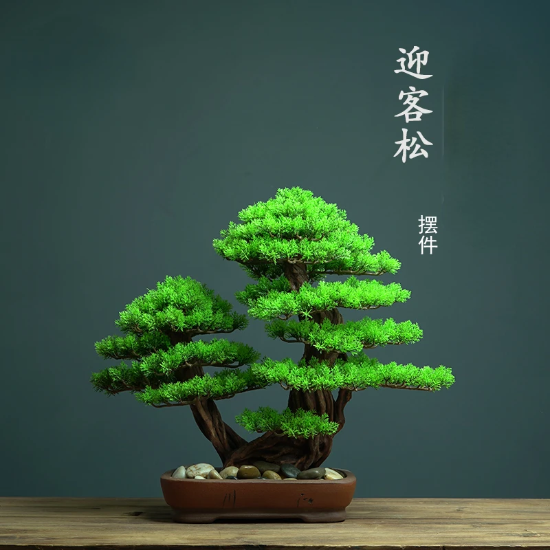 simulation welcome guest pine landscape water bonsai living room entrance table decoration model room fake pine tree ornaments
simulation welcome guest pine landscape water bonsai living room entrance table decoration model room fake pine tree ornaments