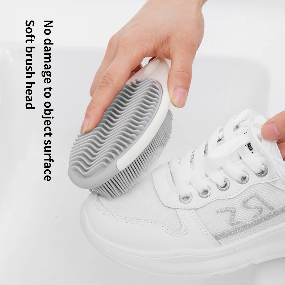 Creative 2023 Soft Hair Laundry Brush Not Hurt Clothes Silicone Cleaning Brush Hanging Hole Design Convenient Hanging Home
Creative 2023 Soft Hair Laundry Brush Not Hurt Clothes Silicone Cleaning Brush Hanging Hole Design Convenient Hanging Home