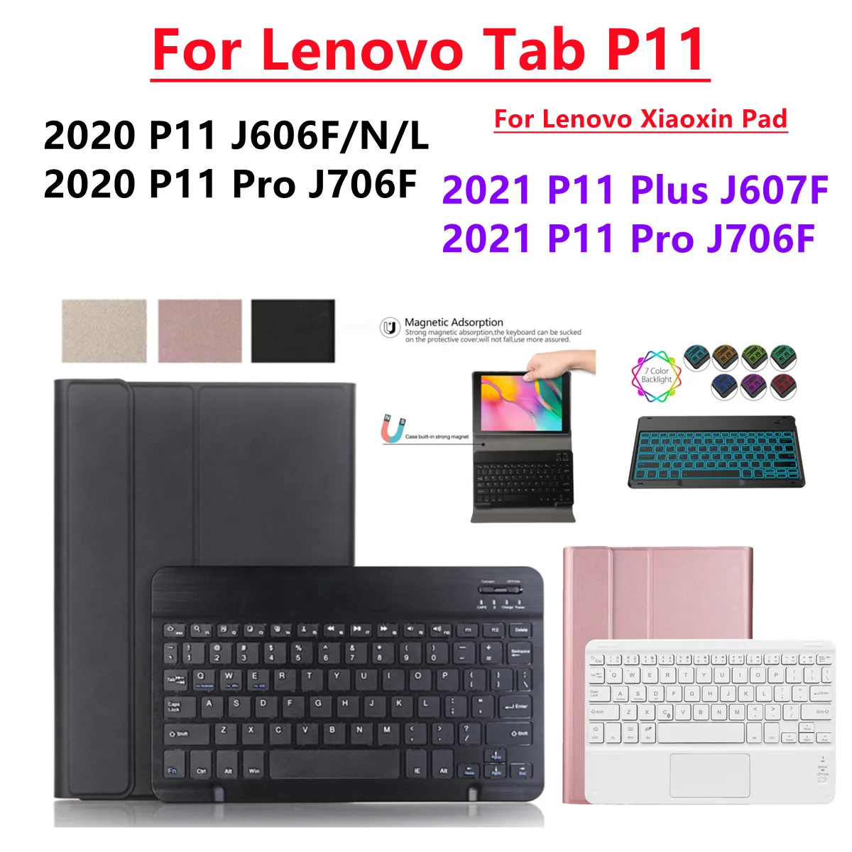 backlit keyboard Tablet Cover Funda For Lenovo Tab P11 Pro TB-J716F P11 Plus J607F 2021 Wireless Bluetooth keyboard Case Coque
backlit keyboard Tablet Cover Funda For Lenovo Tab P11 Pro TB-J716F P11 Plus J607F 2021 Wireless Bluetooth keyboard Case Coque