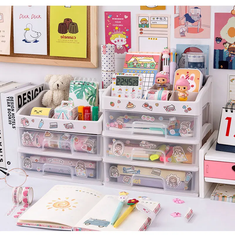 Kawaii Cute Pen Holder Desktop Organizer Pencil Storage Box Drawer Type Stand Case Box Desk Shelf School Office Stationery
Kawaii Cute Pen Holder Desktop Organizer Pencil Storage Box Drawer Type Stand Case Box Desk Shelf School Office Stationery