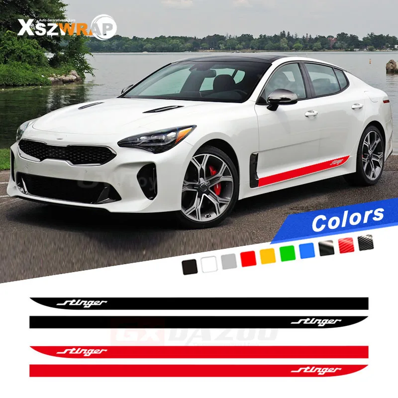 Car Door Side Skirt Sticker For KIA Stinger Auto Body Decor Vinyl Decal Racing Sport Stripes Auto Accessories
Car Door Side Skirt Sticker For KIA Stinger Auto Body Decor Vinyl Decal Racing Sport Stripes Auto Accessories