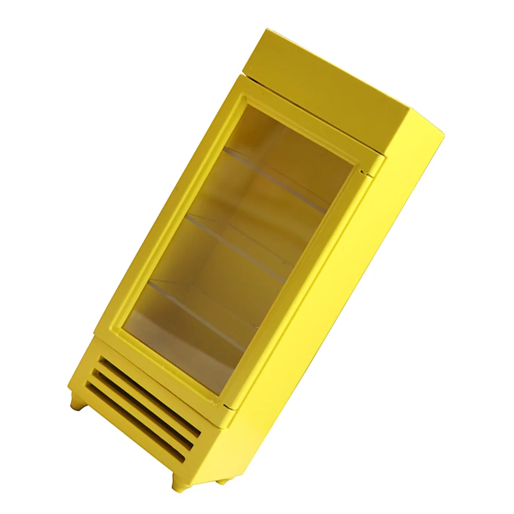 Mini Simulated Refrigerator Miniature Mini-fridge Decoration House Freezers Furniture Model Toy 
Mini Simulated Refrigerator Miniature Mini-fridge Decoration House Freezers Furniture Model Toy