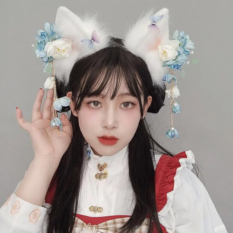 Cartoon Headband Rabbit Ears Shape Hair Hoop Flowers Headpiece Cos Costume Props Hairband Easter Party Accessories
Cartoon Headband Rabbit Ears Shape Hair Hoop Flowers Headpiece Cos Costume Props Hairband Easter Party Accessories